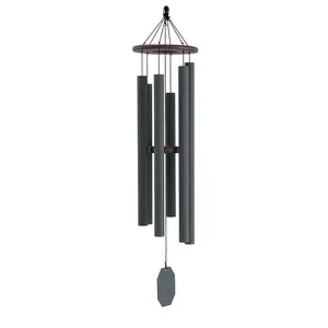 SERENITY WIND CHIME ~ Weathered Bronze 48 inch Amish Handmade in USA