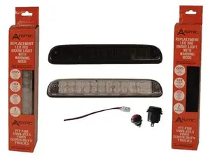 Ford Third Brake Light - Clear, (Strobe Optional)