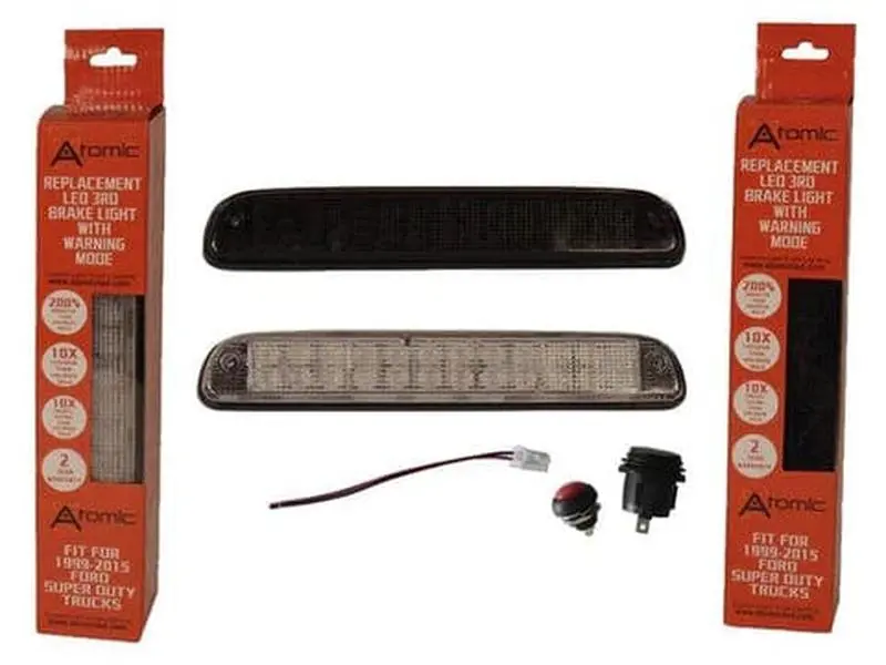 Ford Third Brake Light - Clear, (Strobe Optional)