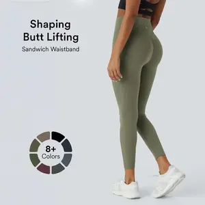 High-Waisted Butt Lifting Leggings – Tummy Control & Pockets