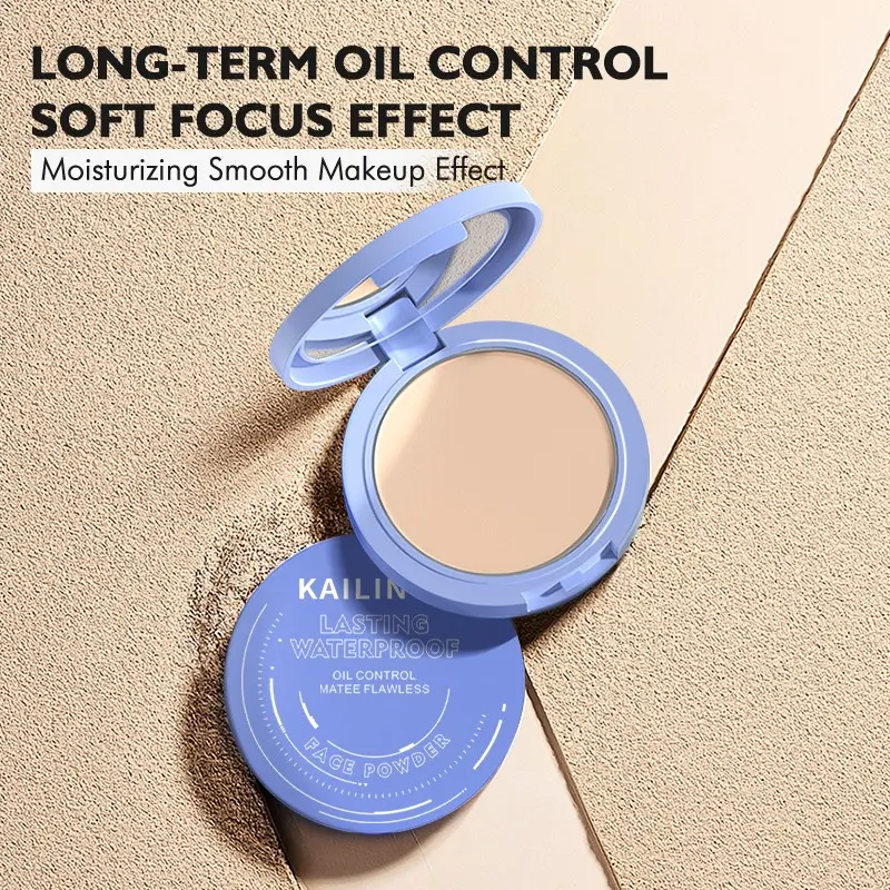 Matte Perfectly Pressed Powder, Oil-Control Face Pressed Powder, Waterproof Long-Lasting Setting Powder, Soft Focus Powder, Hydrating Makeup Powder, Finishing Powder, Flawless Matte Complexion, Soft Focus Finish, Setting Powder Cosmetic