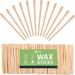 The multi-functional eyebrow wax application tool is suitable for small facial hair removal sticks and wooden craft sticks, ensuring smooth waxing without waste