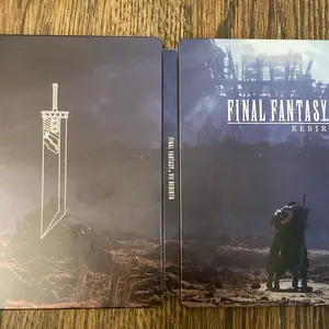 Final Fantasy 7 Rebirth Collector Edition Steel Book Zack Case Square Enix Remak