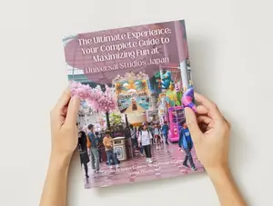 Universal Studios Japan 2026 Ultimate 1‑Day Planner | 24‑Page Printed Booklet | Super Nintendo World & Harry Potter Strategy Guide for First‑Timers, Families & Content Creators