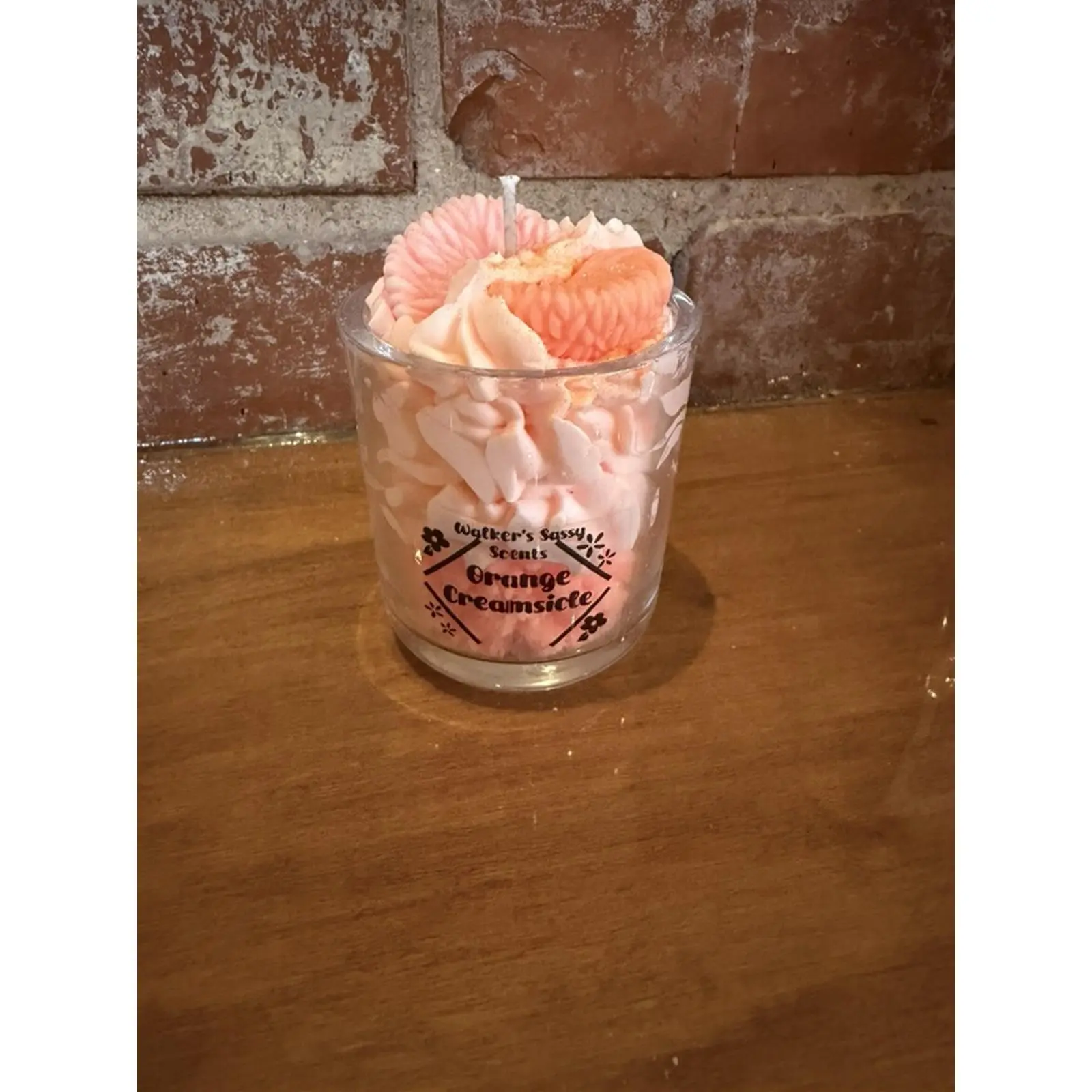 Orange Dream Sickle Scented Candle - Perfect for Home Decor and Relaxation