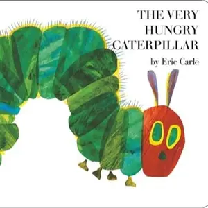 The Very Hungry Caterpillar -- Eric Carle - Board Book- Good