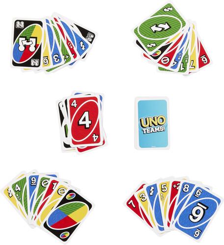 Mattel Games - UNO: Teams  [COLLECTIBLES] Card Game, Table Top Game