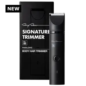 MARLOWE Signature Body Hair Trimmer for Personal Grooming Needs Barber Clippers Clippers Men Lightweight Cordless