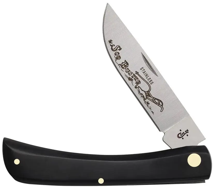 Case Jet-Black Synthetic Sod Buster
