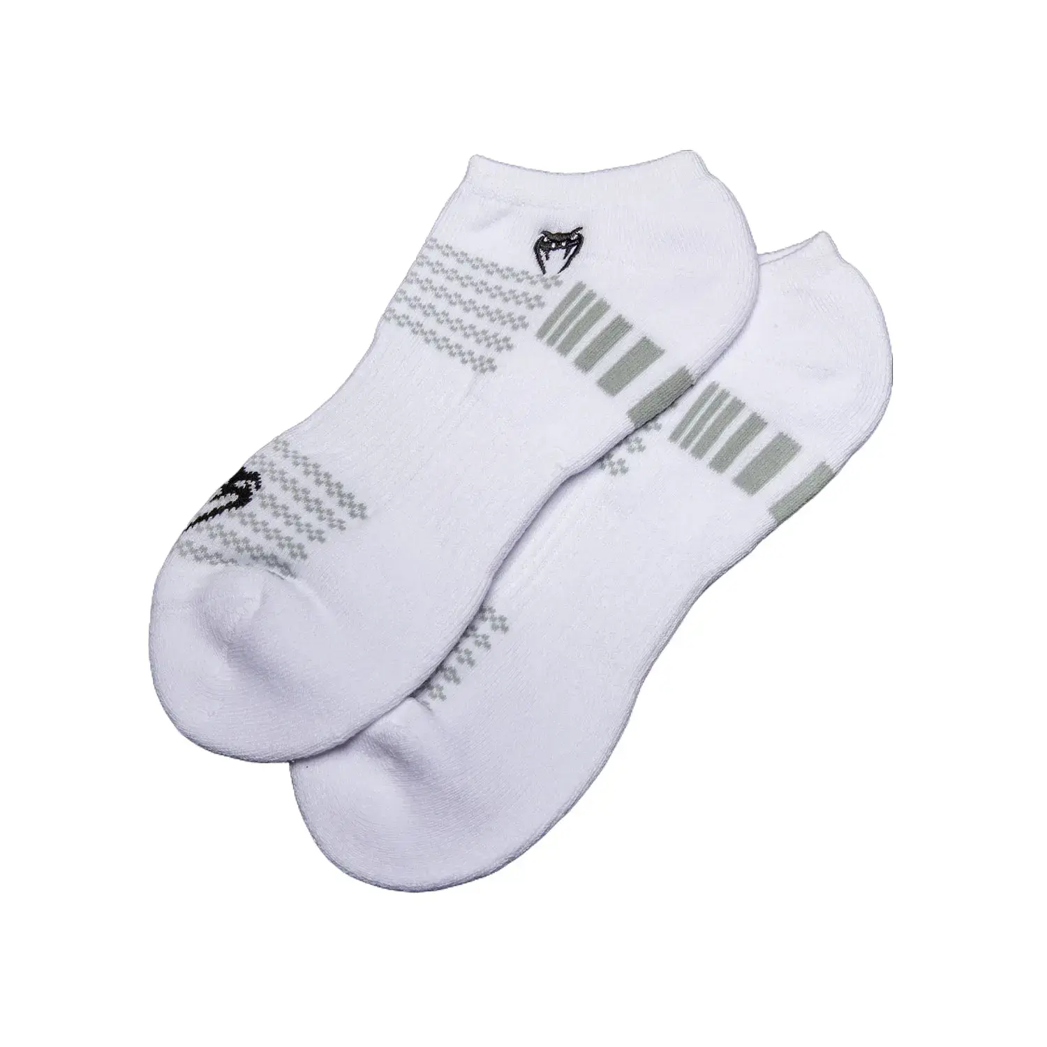 Venum Vector No-Show Socks - White/Grey