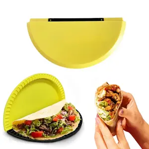 Burrito Mold, 1 Count Multifunctional Burrito Crimping Machine, Toast Sealing Sandwich Maker, Suitable for Making Mess Free Burritos, Calzones, Quesadillas, Burrito Press, Burrito Crimper