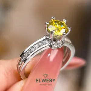 【R-351 | Coronation】Synthetic Moissanite Rings Jewelry