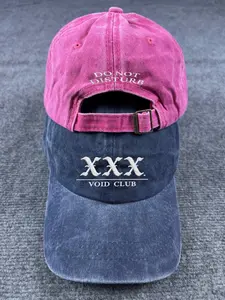 Vintage Washed VOID CLUB Cap – Premium Embroidery, Perfect Fit, Unisex Streetwear