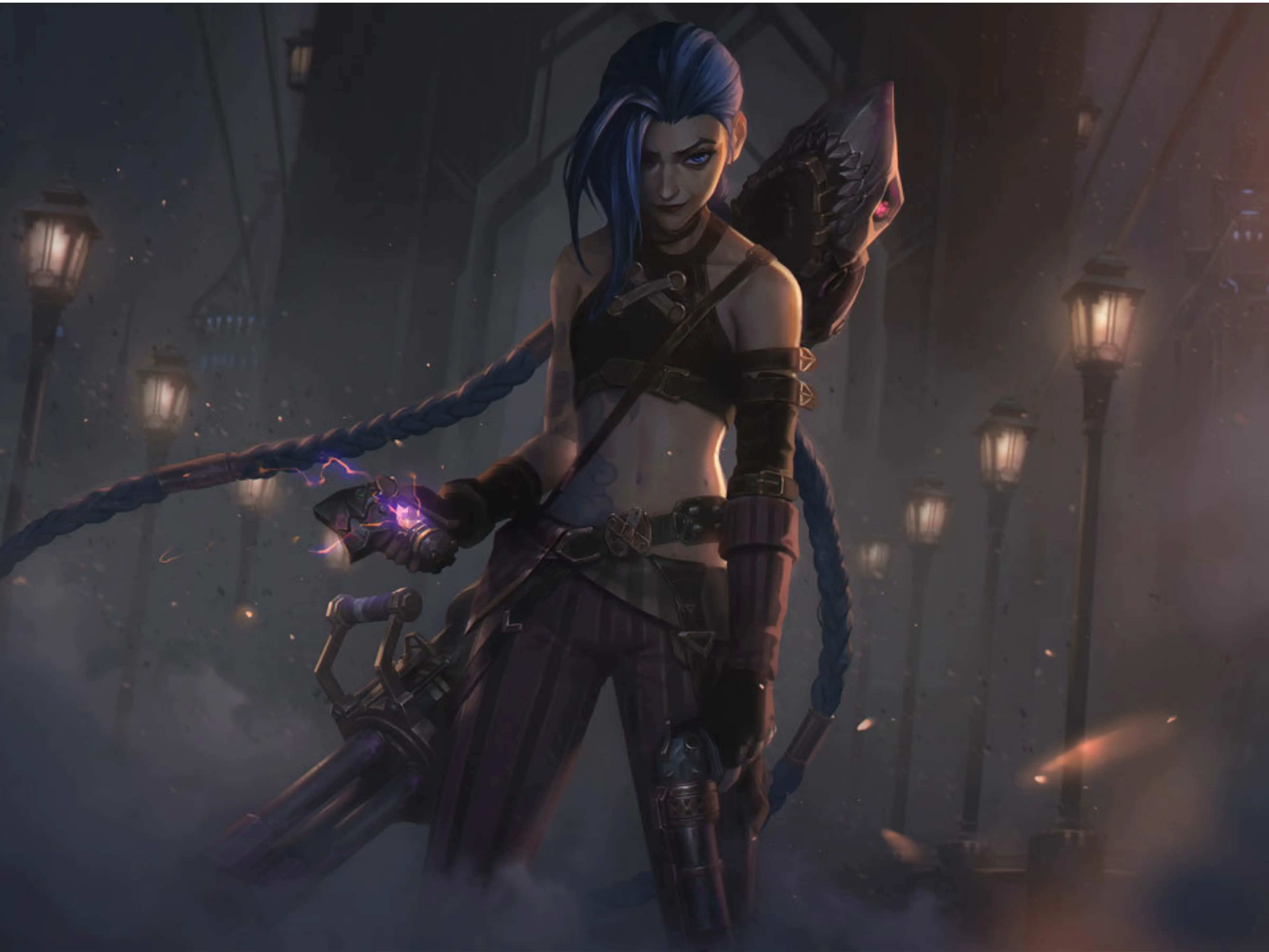 Arcane Jinx Wall Poster! League of Legends, Popular Skin, Your Favorite Champion, Perfect for a Gift, Present, Holiday, Birthday!
