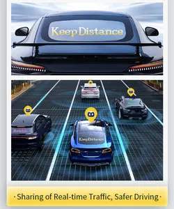 Soft Screen Programmable Rolling LED Devil Eyes Sign 21.5"x5.5" USB Compatible Flexible Digital Sign with App Control and Customizable Display