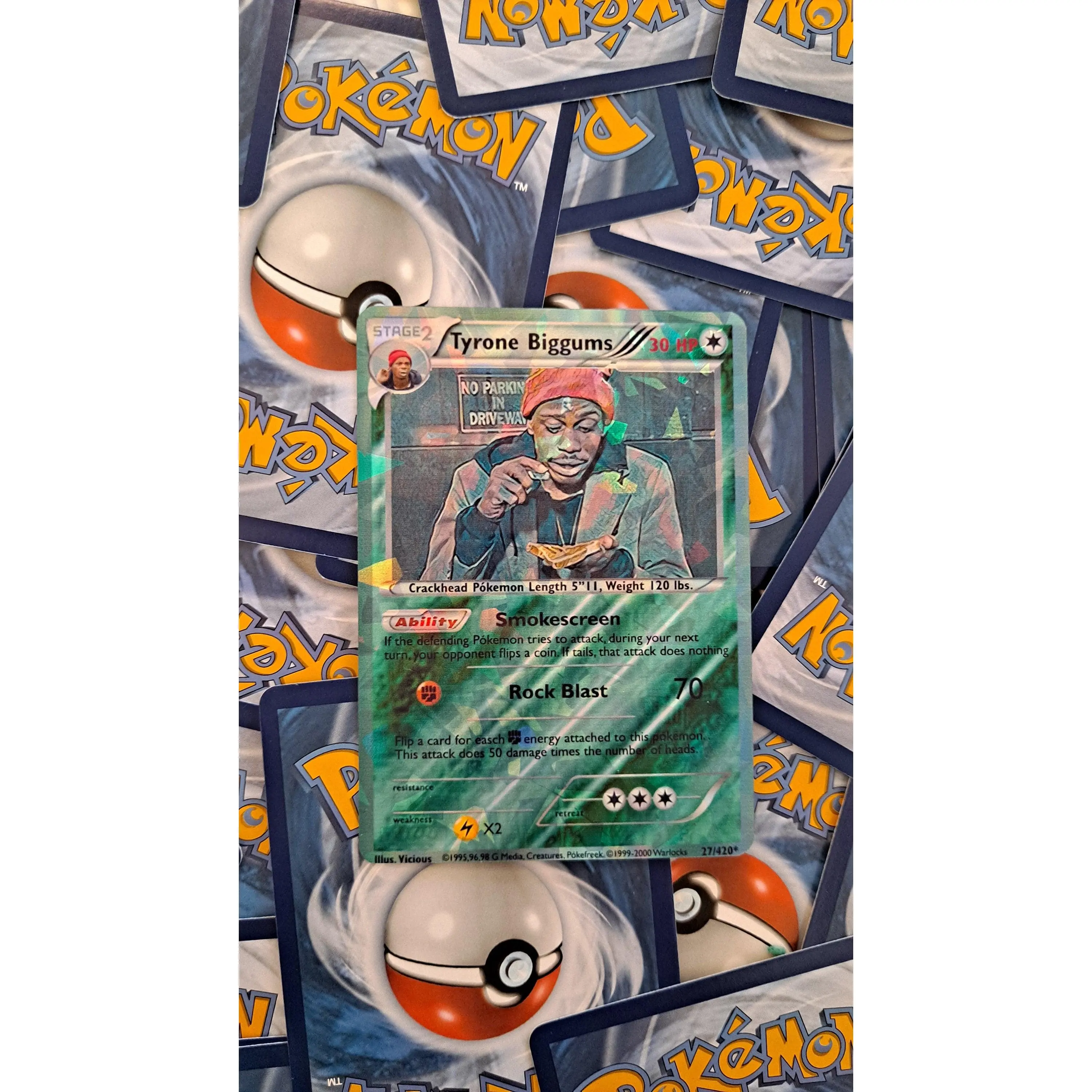 Tyrone Biggums Pokemon Card - Chappelle Show
