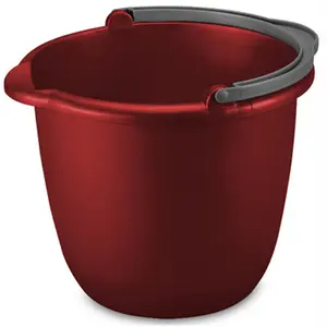 Sterilite 11205812 10 Quart Red Spout Pail