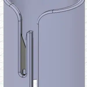 Wrapping paper cutter 3D printed