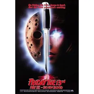 Friday The 13th Part VII Movie Poster - 24" x 36"