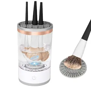 Multi-Functional Electric Makeup Brush Cleaner - Automatic Energy Saving Makeup Brush Cleaner: Convenient and efficient Makeup Brush Cleaning Solution