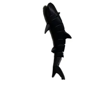 Mini Lemon Shark - 3D Printed Articulating Figure PLA Material Home Decor Toy Not for Fish Tanks