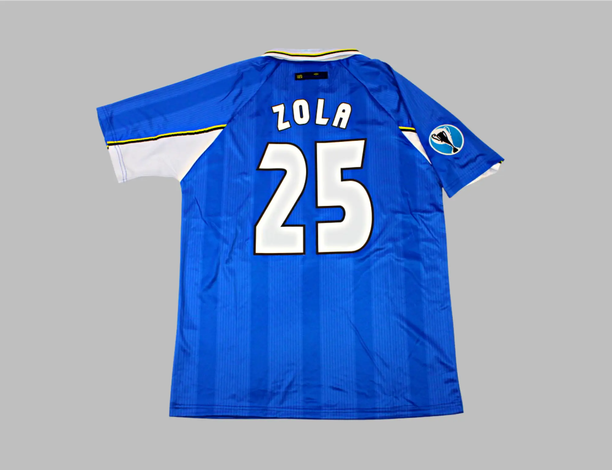 RETRO 1997-99 ZOLA 25 HOME EUROPE SHIRT