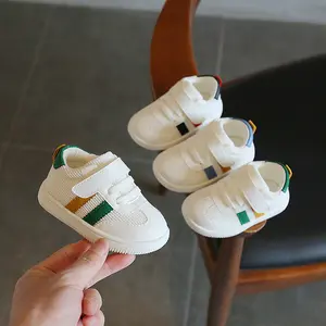 2025 Autumn New Baby First Walkers - Velcro Mesh Breathable Sneakers | Non-Slip Soft Sole Toddler Shoes | Unisex Euro Style Infant Casual Shoes (1-3Y)