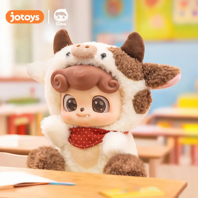 Jotoys Q KID Animal Preschool Plush Series Blind Box - Cute Soft