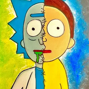 DIY Art box | Rick & Morty Inspired | Luv Art Box