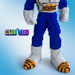 CubiTOY Animation Giant Vege (15,294 PCS) Micro 3D Building Block Model CubiTOY Animation Giant Vege (15,294 PCS) Micro 3D Building Block Model