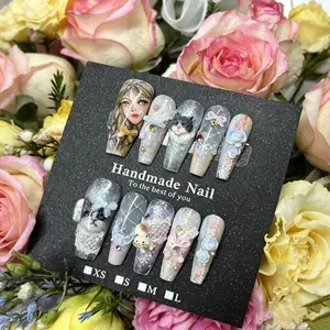 Nail COLLECTION Handmade Press on Nails | Reusable |salon-Quality,Long-Lasting