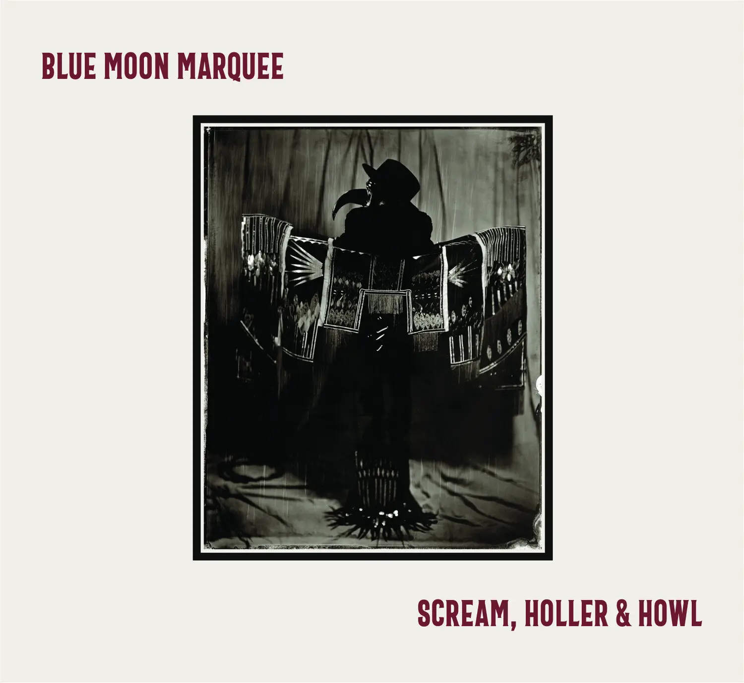 Blue Moon Marquee - Scream, Holler & Howl - Red  [VINYL RECORD - LP] Colored Vinyl, Red