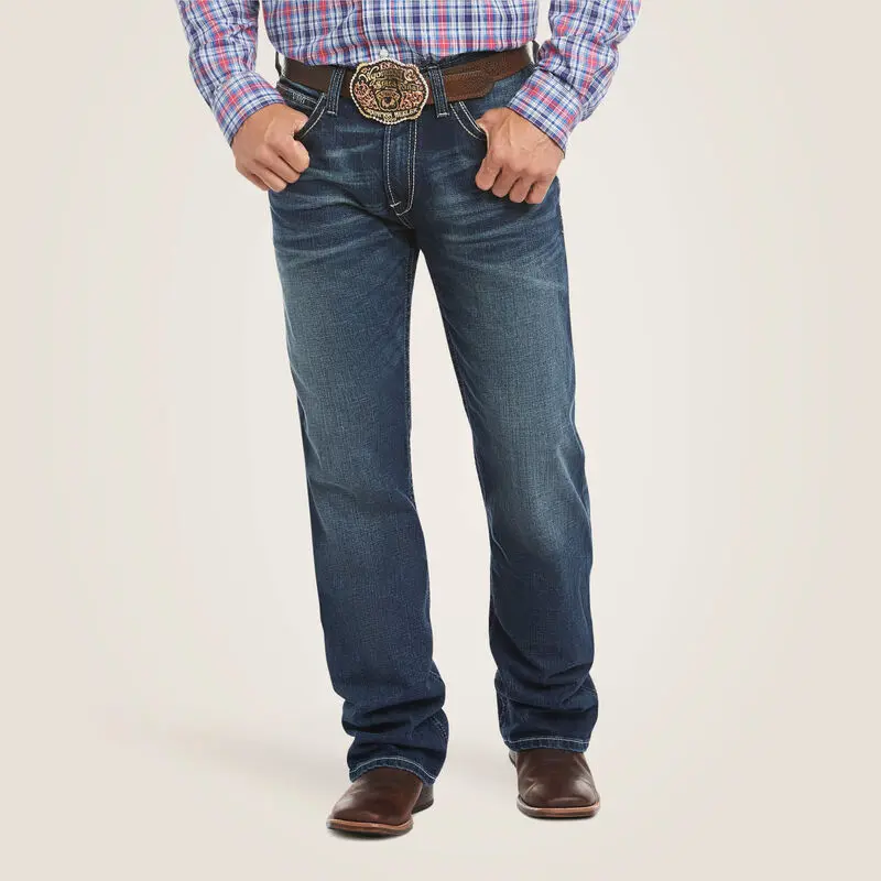 Men's Ariat M4 Low-Rise Adkins Jeans with Spandex