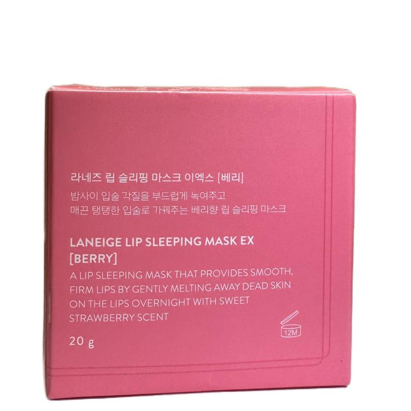 LANEIGE - Lip Sleeping Mask Ex [Berry] 20g/0.70oz, Dry Lips, Moisturizer, Hydrate, Vitamin C Nourishing Comfort Skincare