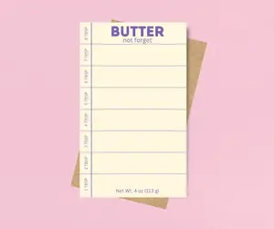 Butter Magnet Notepad