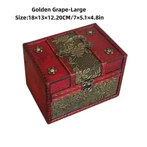 Vintage Jewelry Storage Boxes, Vintage European Style Classical Jewelry Storage Boxes Tissue Containers, Jewelry Storage Boxes And Decorations, Jewelry Boxes Organiser Wooden