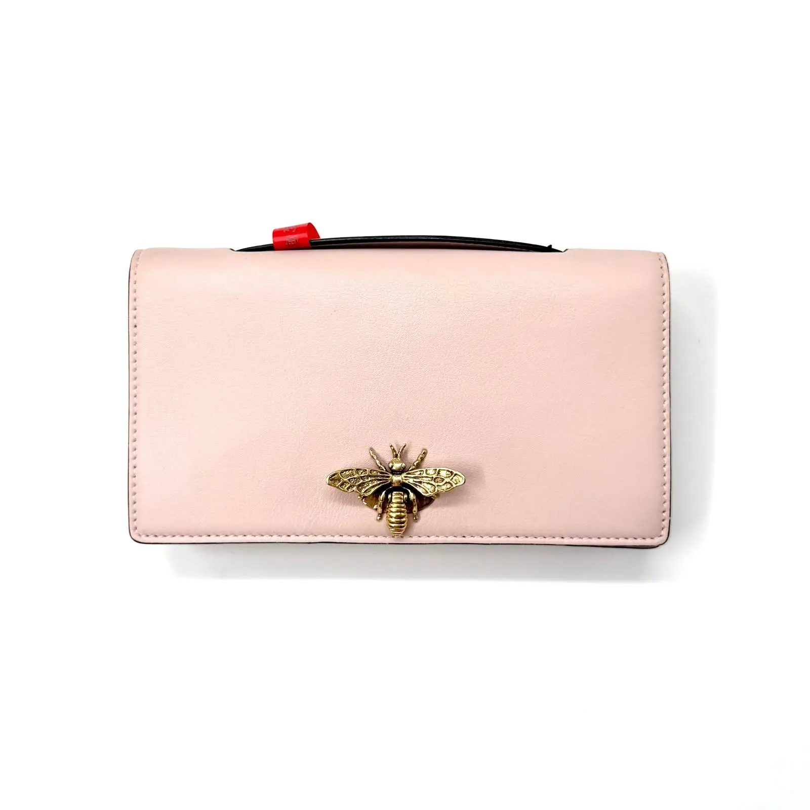 Pre-owned Dior As Shown Small Leather Goods HZ 5570 D Bee Clutch 26.06.23