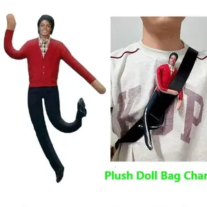MJ Cosplay Plush Doll Styling Figure Movable Joint Soft Stuffed Toy Home Bag Decor
