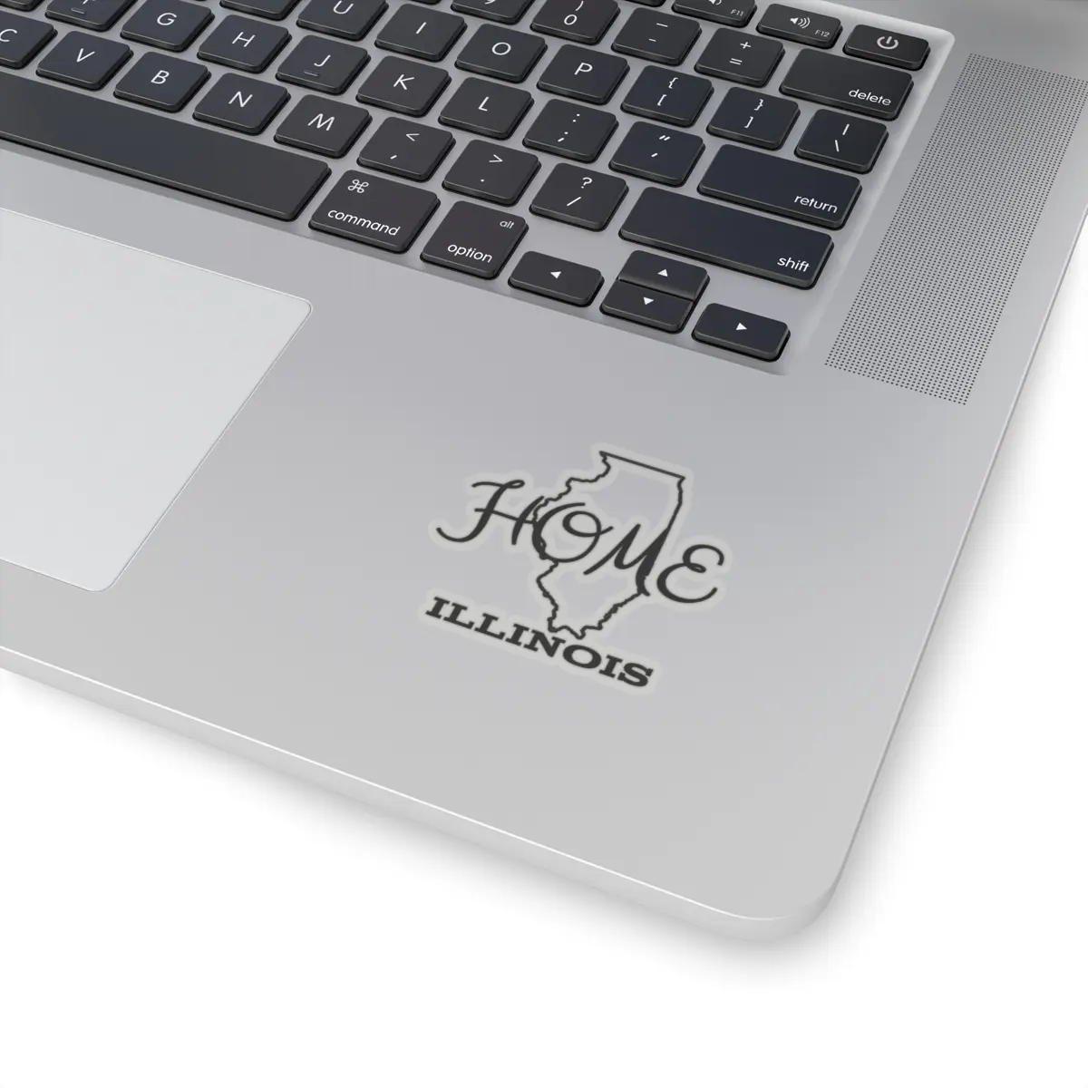 Illinois Home Stickers, Perfect for Laptop, Car Decor, Scrapbooking, Gift for Illinois Lovers, Personalized Sticker Decorative Glossy Smooth Brush Tiles Sticker Ornaments Vinyl