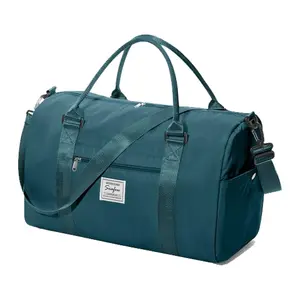 Kibachev Gym Bag for Women & Men with Shoe Compartment, Wet & Dry Sections, Travel & Fitness Workout Bag, Durable Sports Carryall