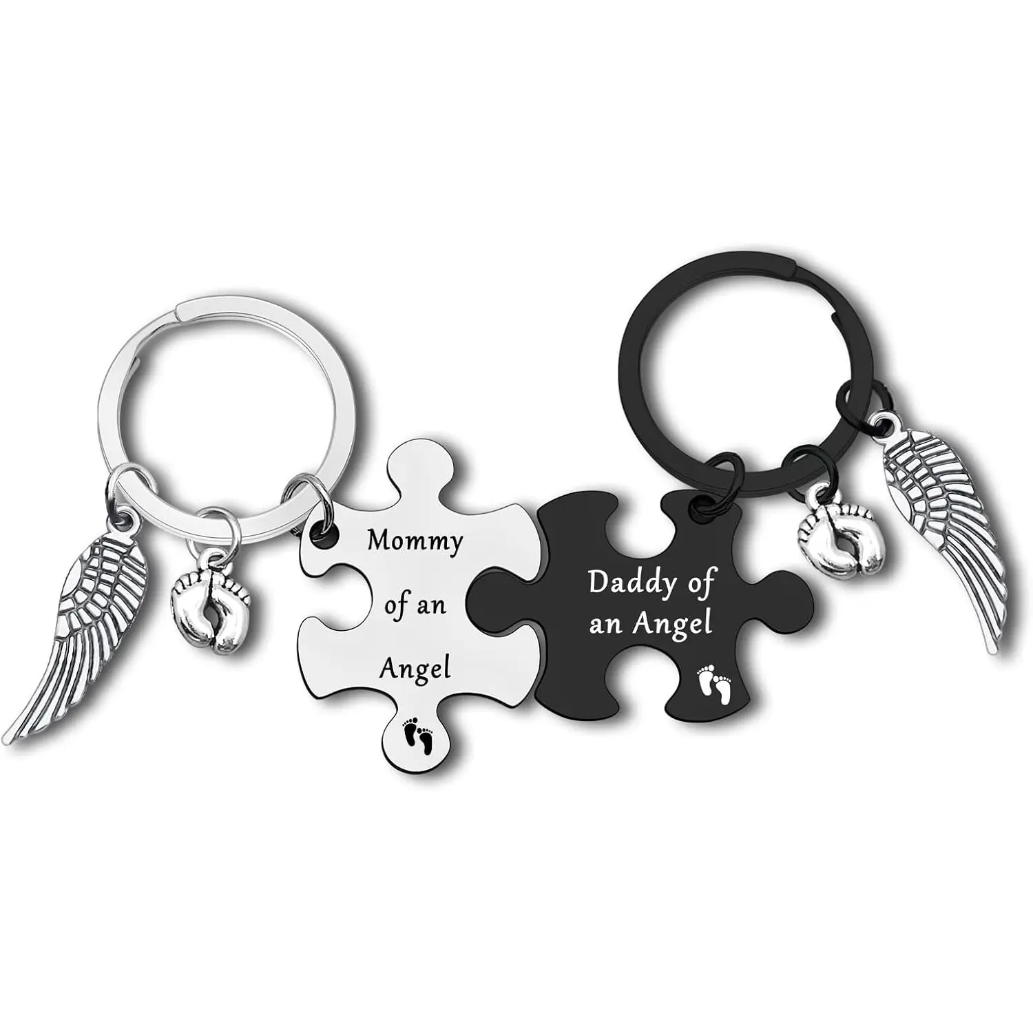 Loss Memorial Keychain Loss of Baby Memorial Gift Sympathy Gift for Infant Lost Pregnancy Baby Miscarriage Jewelry Remembrance Grieving Gifts Sympathy Gifts for Parent Miscarriage Keepsake