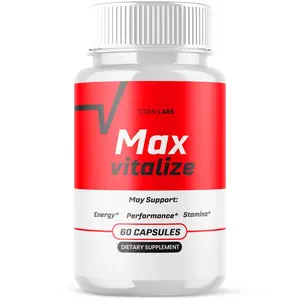 (1 Pack) Max Vitalize Advanced Support MaxVitalize 60 Capsules