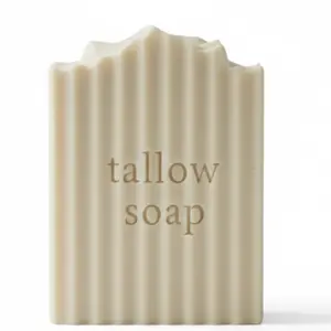 Back2Naturalness Tallow Bar Soap - 1 Pack - Moisturizing Cleansing Natural for All Skin Types Sensitive Skin - Made in USA with Essential Oils - Gentle Hydrating Body Wash 73g Daily Cleanser