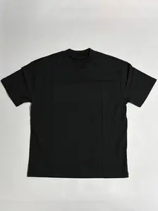 2022 Classic Black Tshirt--Unisex, Relaxed CleanFit Casual Streetwear Style Crewneck Shortsleeve