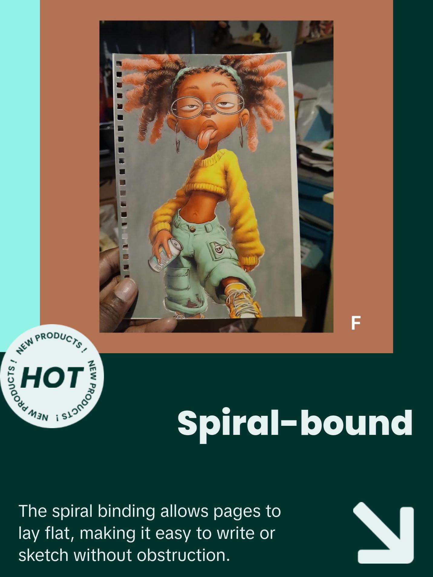 Sublimation Journal 120 Pages with Unique Graphic Designs Custom Notebook for Creative Writing Express Your Personality