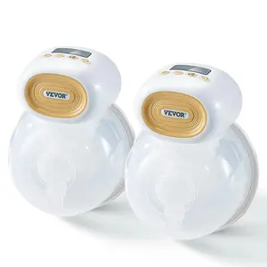 【Summervibes】VEVOR Breast Pump, Wearable Electric Breast Pumps Hands Free, 4 Mode & 12 Levels, 300mmHg Strong Suction, Ultra-Quiet Rechargeable Portable Breastfeeding Pump with LED Display, 24mm Insert/28mm Flange