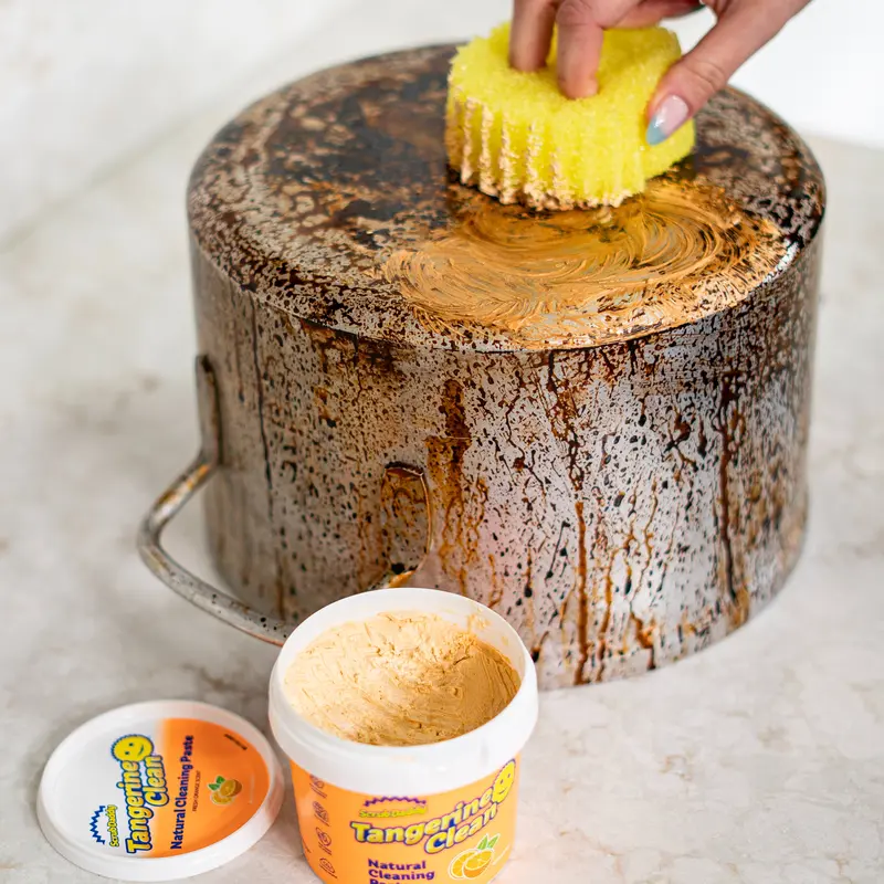 Scrub Daddy Tangerine Clean Cleaning Agent