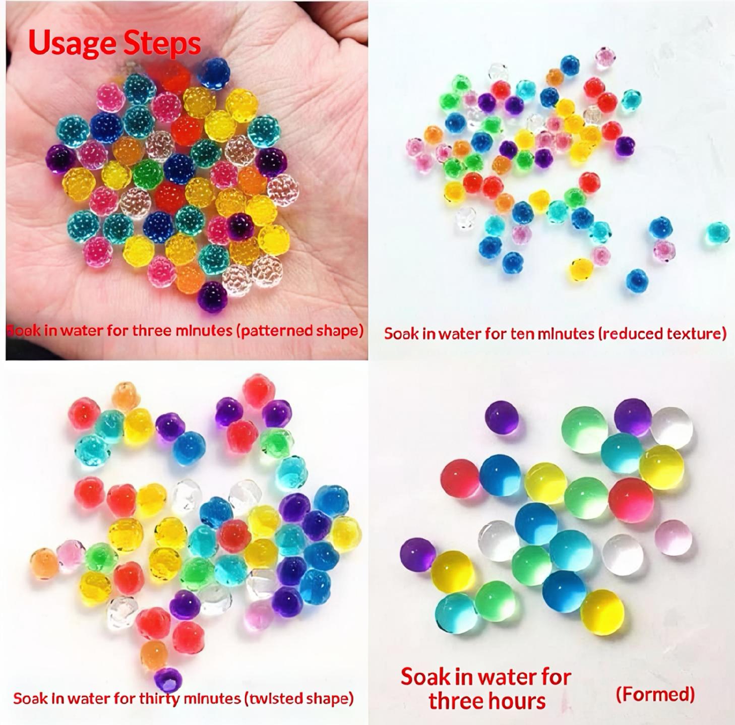 Orbeez Water Beads Sensory Water Beads Grow in Water Toys Water Beads Kit / Orbeez Kit Expanding Water Beads Hydrogel Beads Jelly Beads Orbeez Sensory Play