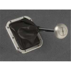212 MAIN LOKAR 70BFMB Universal Airproof Naugahyde Auto Transmission Shifter Boot for Automotive & Motorcycle Protective Gear