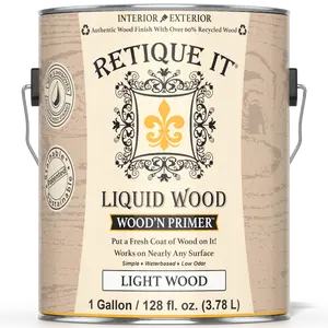 Liquid Wood Wood'n Primer - Light Wood - 128 Fl oz